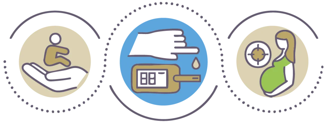 Een gezond voedingspakket tegen zwangerschapsdiabetes